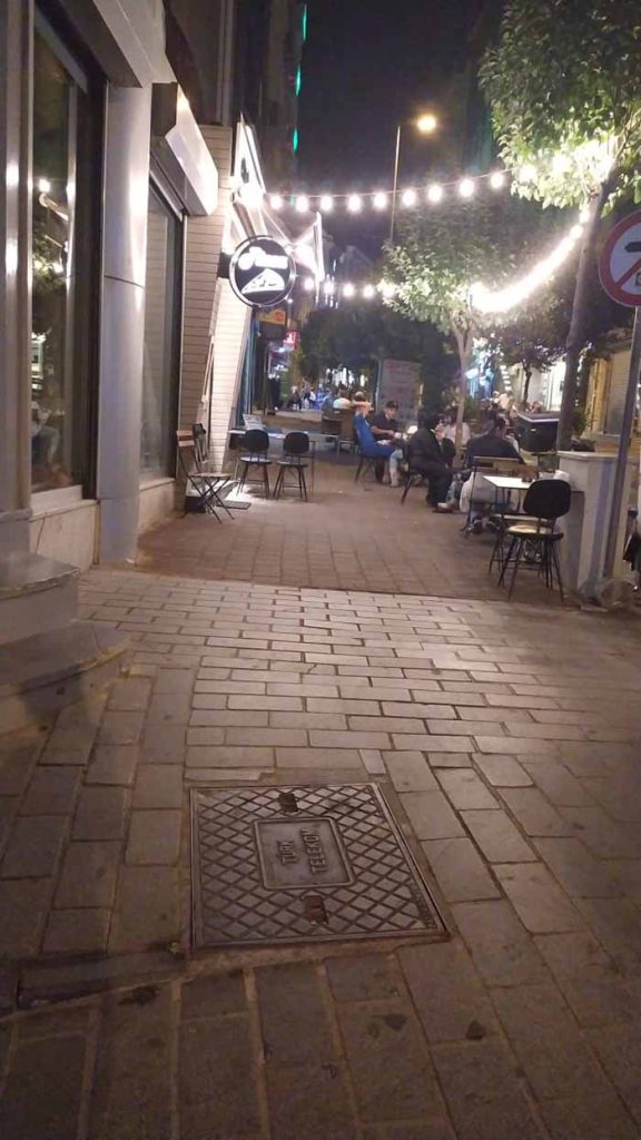 یک کوچه در منطقه فاتح استانبول